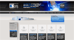 Desktop Screenshot of groupeots.fr